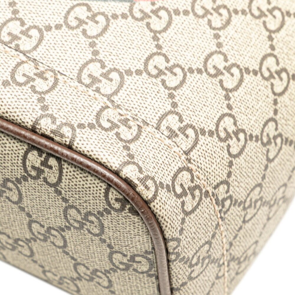 GUCCI Authentic Brown Leather Backpack - Picture 6 of 13